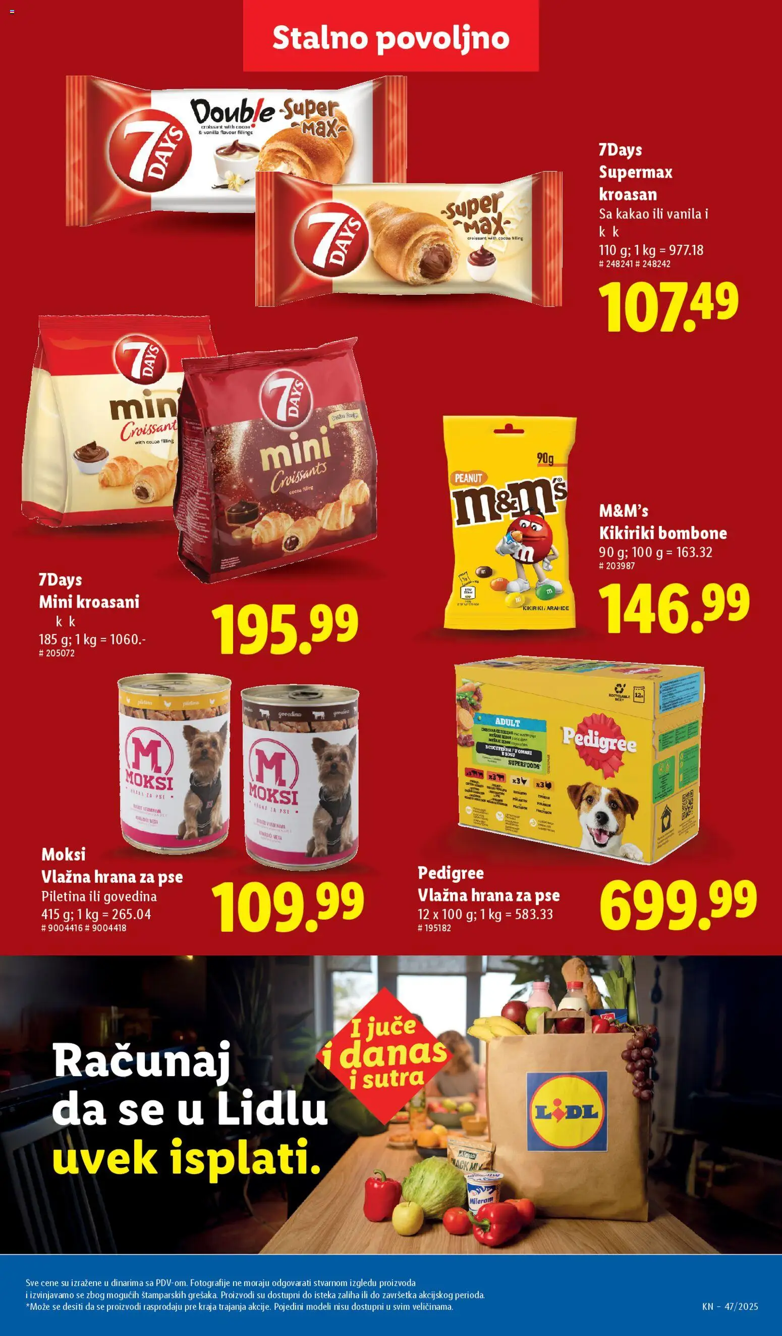 Lidl katalog - važi od 20.11.2025 | Strana: 29 | Proizvode: Govedina, Hrana za pse, Candy, Piletina
