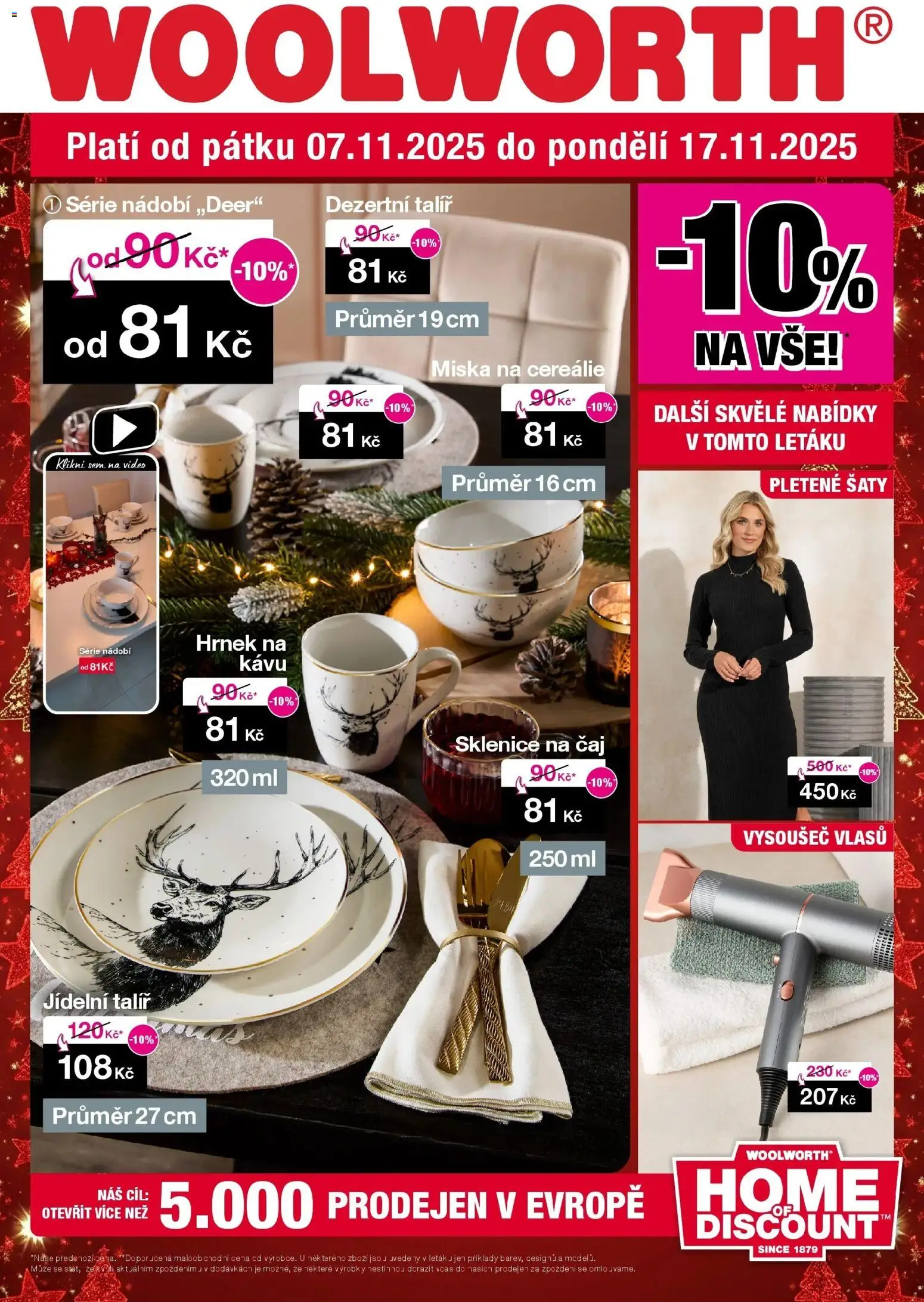 Woolworth leták od 07.11.2025 - akční nabídka | Strana: 1