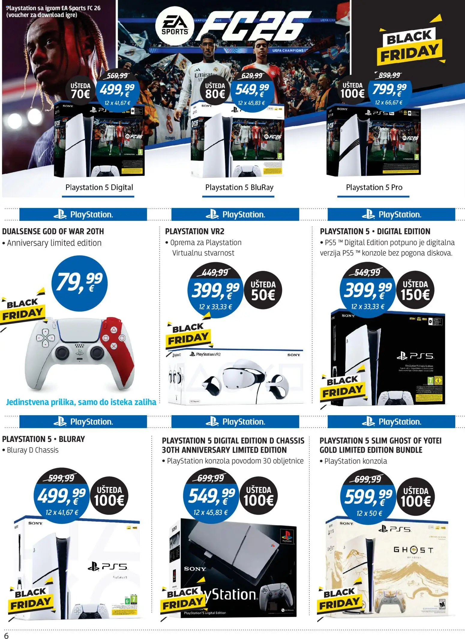 Centar Tehnike katalog | vrijedi od 03.11.2025 | Stranica: 6 | Proizvodi: Playstation