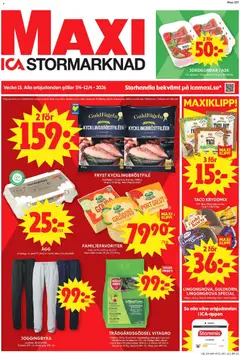 ICA Maxi - Botkyrka - Förhandsvisning av reklamblad från butik ICA Maxi aktuell från 06.04.2026