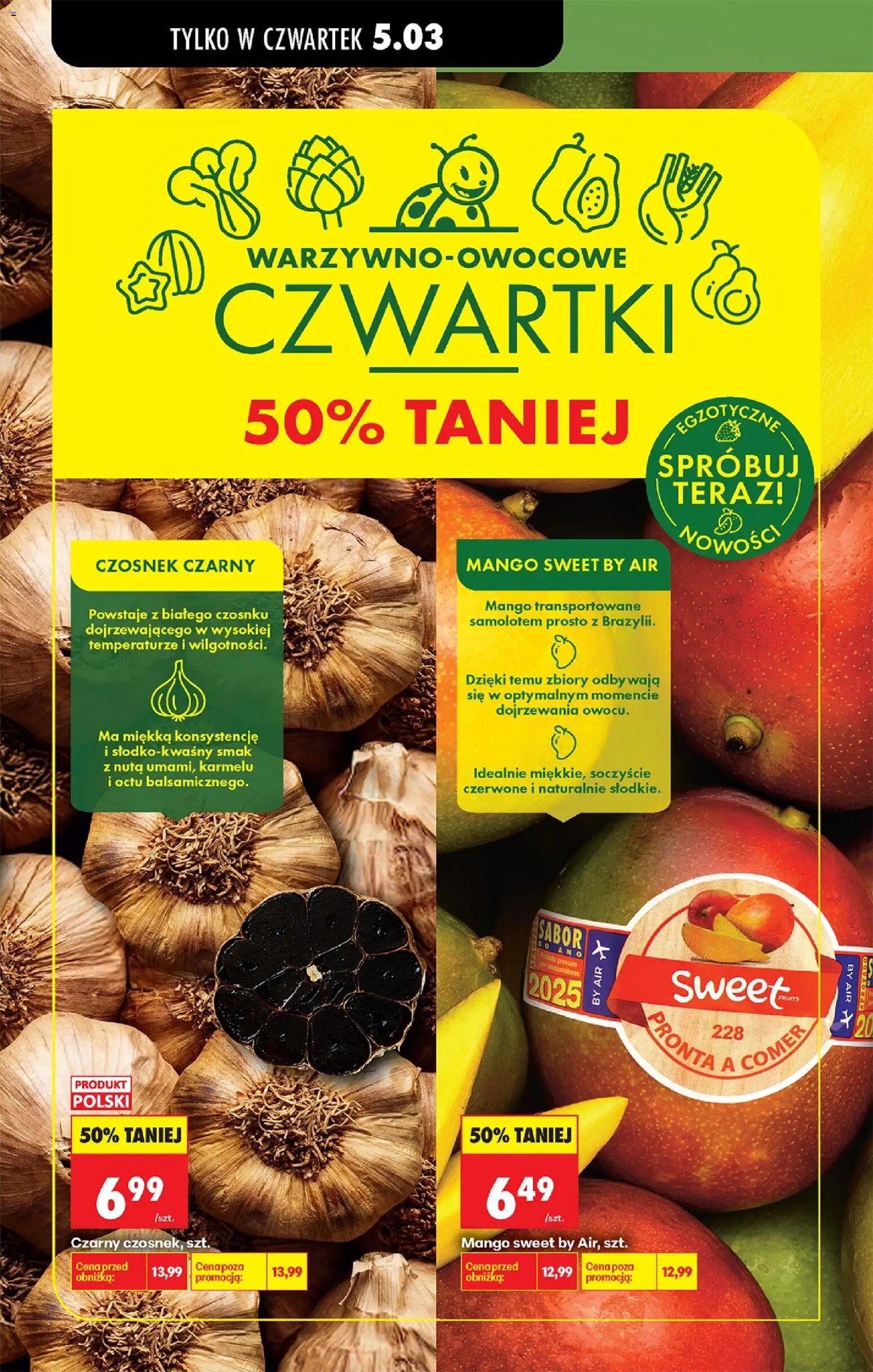 Biedronka Polsko leták - Codziennie niskie ceny od 05.03.2026 | Strana: 34 | Produkty: Mango