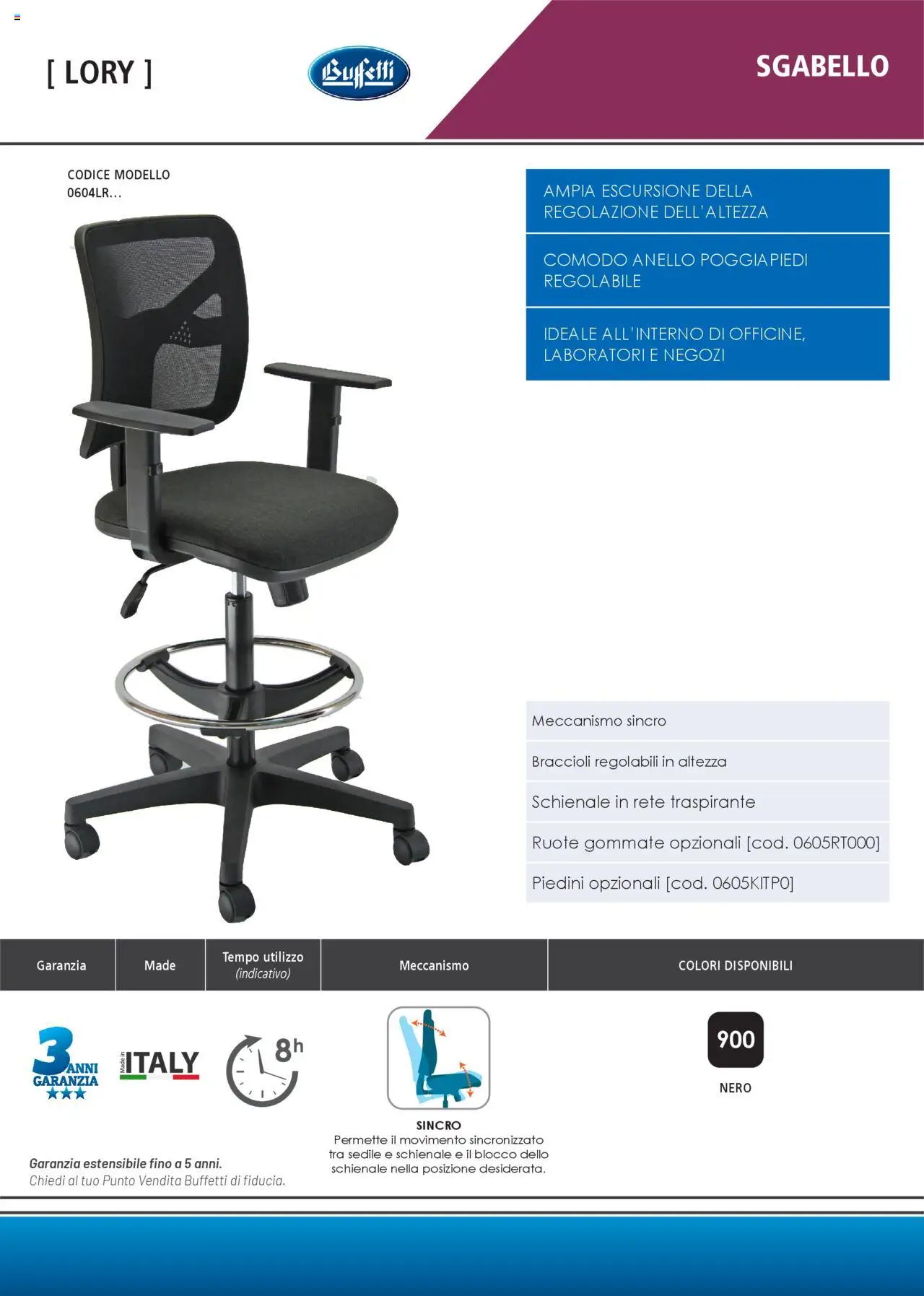 Volantino Buffetti del 28.06.2025 | Pagina: 195 | Prodotti: Poggiapiedi, Braccioli, Anello, Sgabello