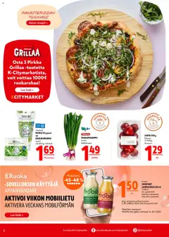  | Sivu: 2 | Tuotteet: Luumu, Mango, Rucola, Basilika