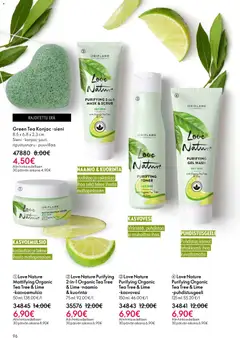 Oriflame-mainoslehti voimassa 11.03.2026 alkaen | Sivu: 96 | Tuotteet: Sieni, Naamio, Kuorinta