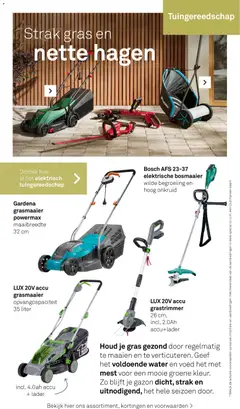 KARWEI folder - Tuin special - onderhoud - Voorbeeld van een folder van KARWEI, geldig van 01.03.2026 | Pagina: 12 | Producten: Grasmaaier, Festék