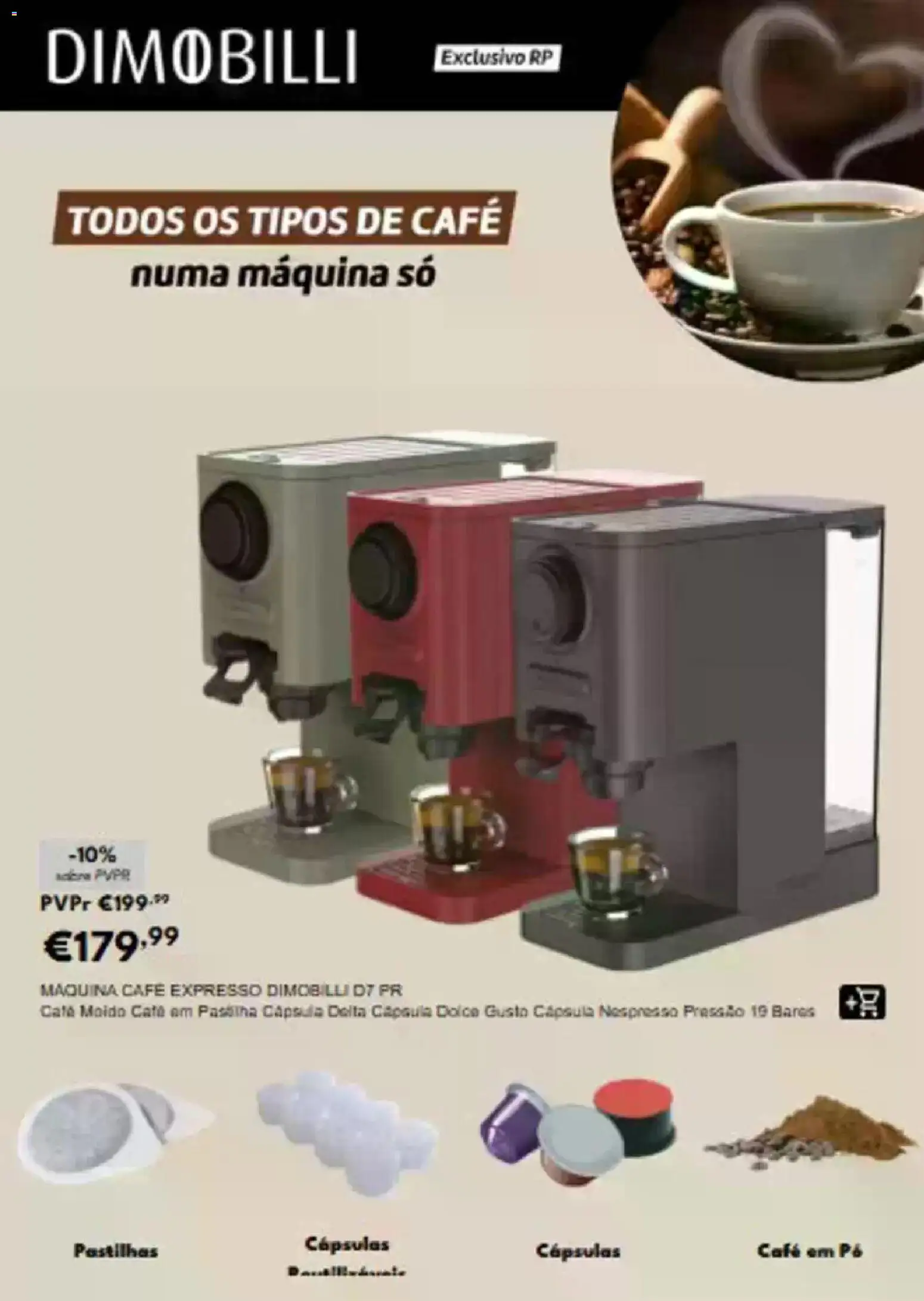 Radio Popular folheto │ válido de 01.04.2026 | Página: 19 | Produtos: Cápsulas café, Nespresso, Café, Dolce gusto