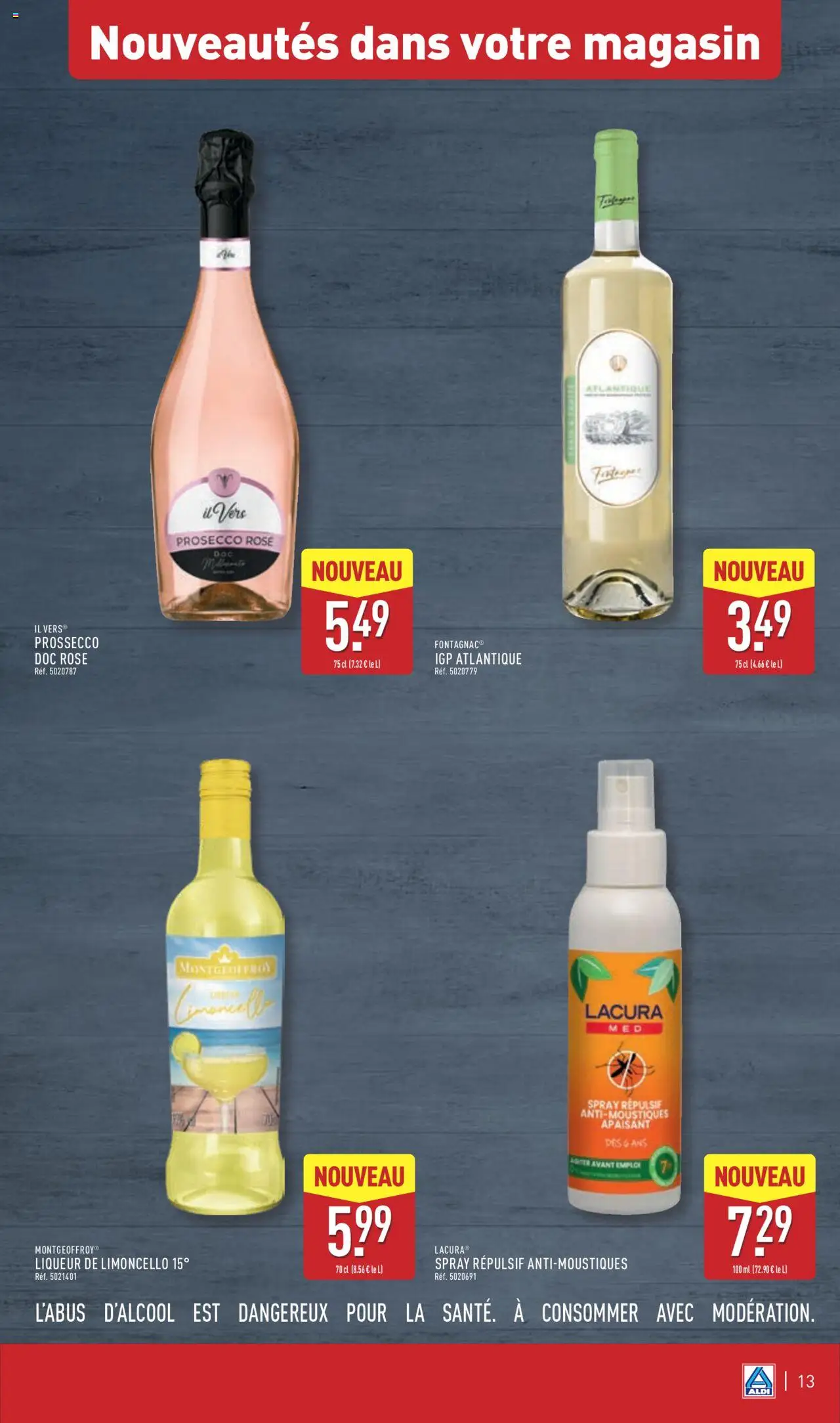  | Page: 16 | Produits: Liqueur, Prosecco, Limoncello