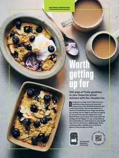 Preview of Waitrose - January 2026 valid from 01.01.2026 | Page: 30 | Products: Blueberries, Oats, Blueberry, Coconut