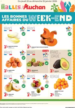 Auchan - Les bons plans du week-end dans votre hyper ! - Voorbeeld van een folder van Auchan, geldig van 22.01.2026