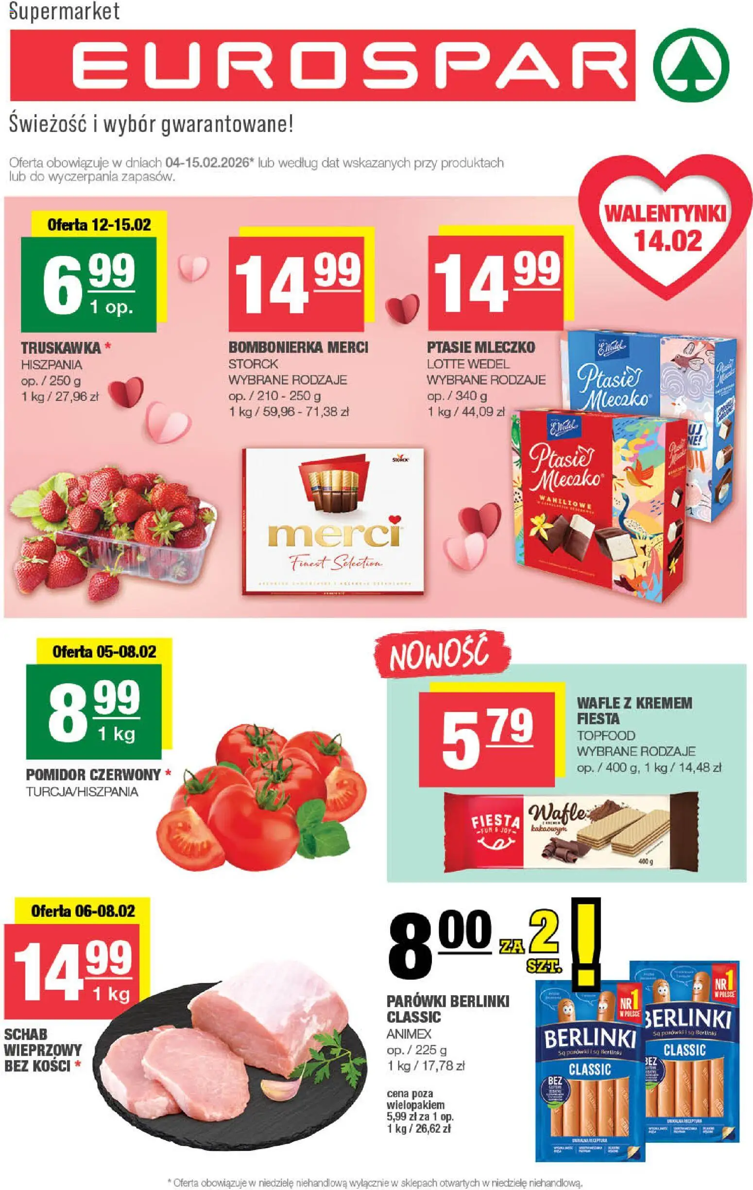 Spar Gazetka - Eurospar od 04.02.2026 | Strona: 1
