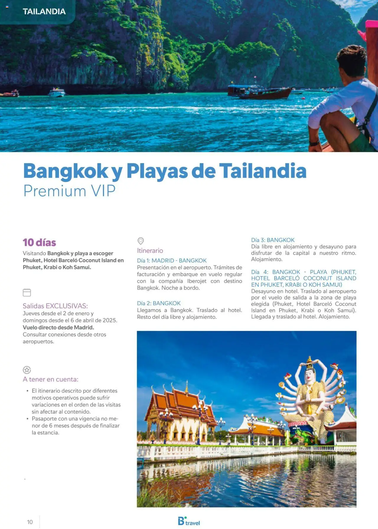 B the travel brand Asia 2025 │ válido desde el 15.11.2024 | Página: 10