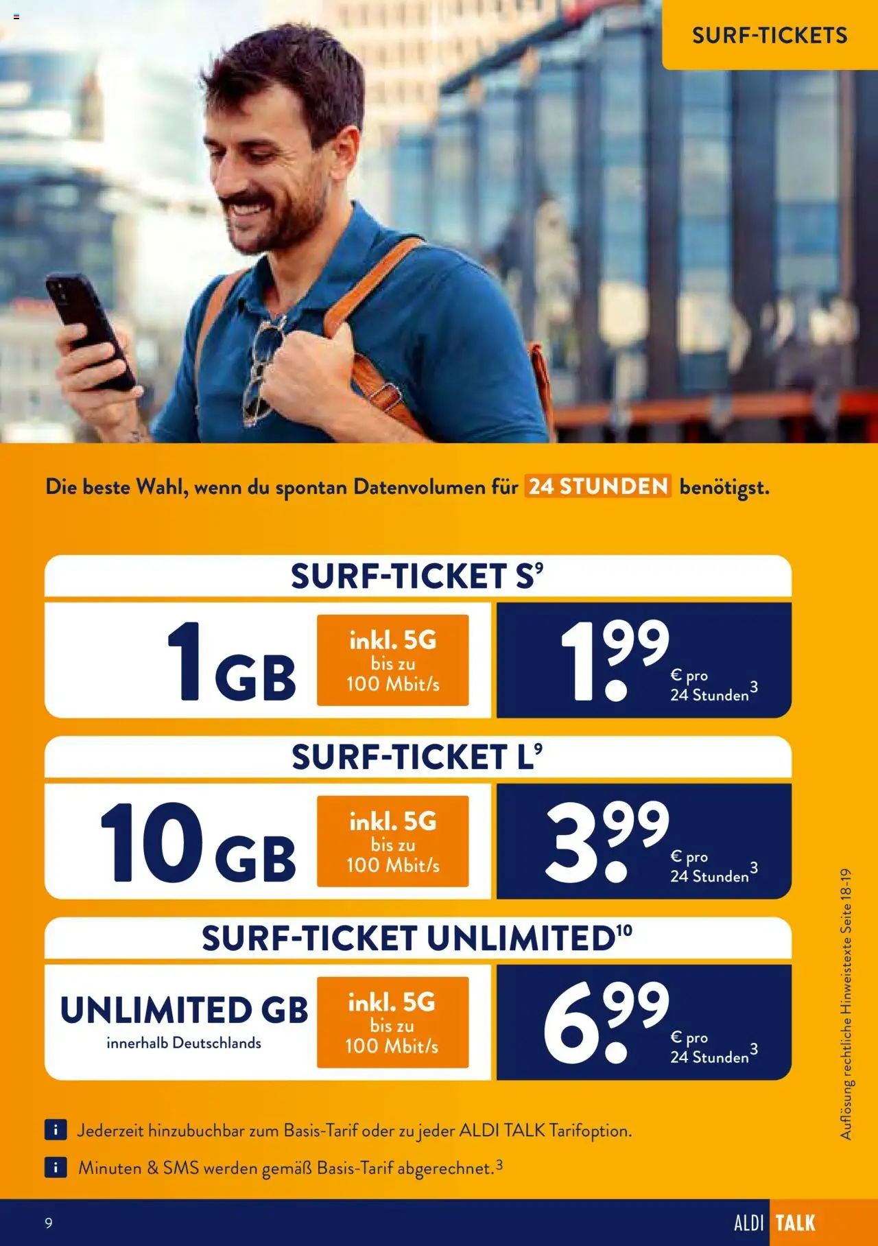 Aldi Talk - gültig ab dem 24.04.2025 | Seite: 9