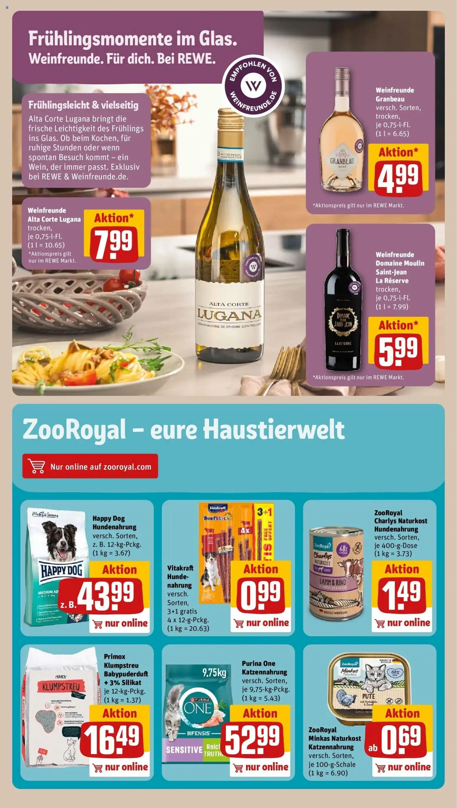 Rewe Prospekt Jüchen	 – gültig ab 02.03.2026 | Seite: 27 | Produkte: Purina one, Pute
