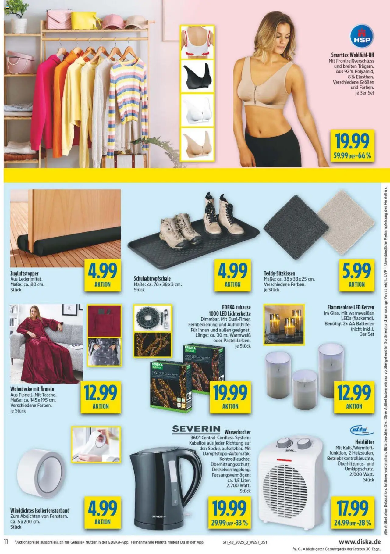 Diska - Diska Angebote Sachsen-Thüringen KW43 – gültig ab 20.10.2025 | Seite: 11 | Produkte: Wasserkocher, Batterien