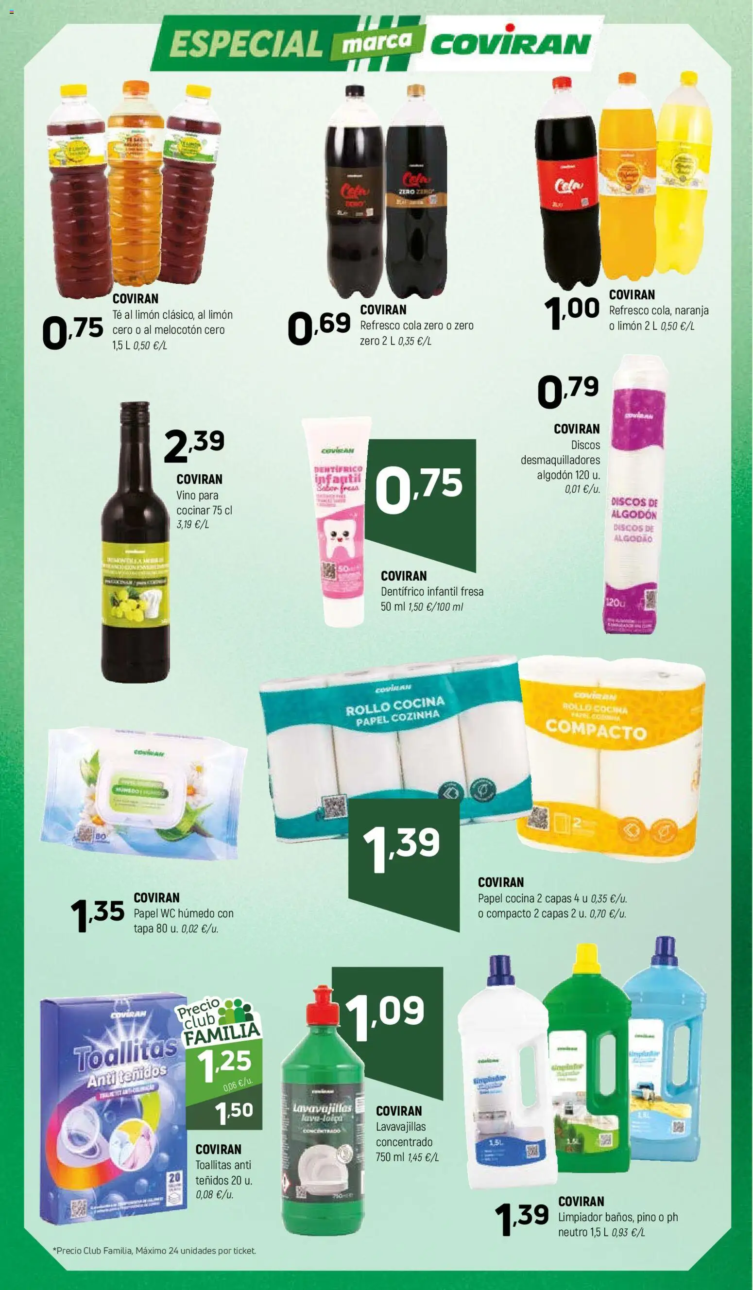 Coviran - Ceuta │ válido desde el 27.01.2026 | Página: 10 | Productos: Vino, Té, Cocina, Lavavajillas