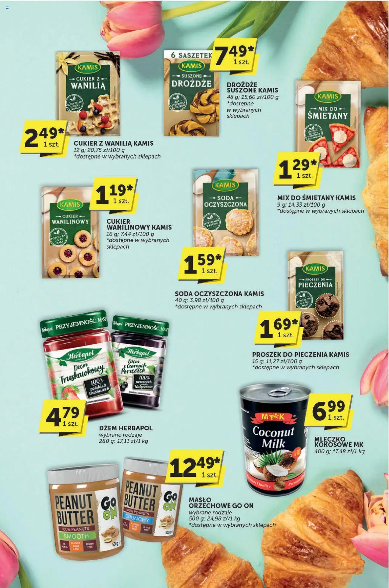 Groszek Gazetka - Katalog od 12.06.2025 | Strona: 20 | Produkty: Soda oczyszczona, Dżem, Masło, Mleczko kokosowe