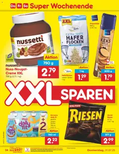 Netto Marken-Discount Prospekt 	 - gültig ab dem 28.07.2025 | Seite: 56 | Produkte: Mühle, Schokolade, Dunkle schokolade, Creme