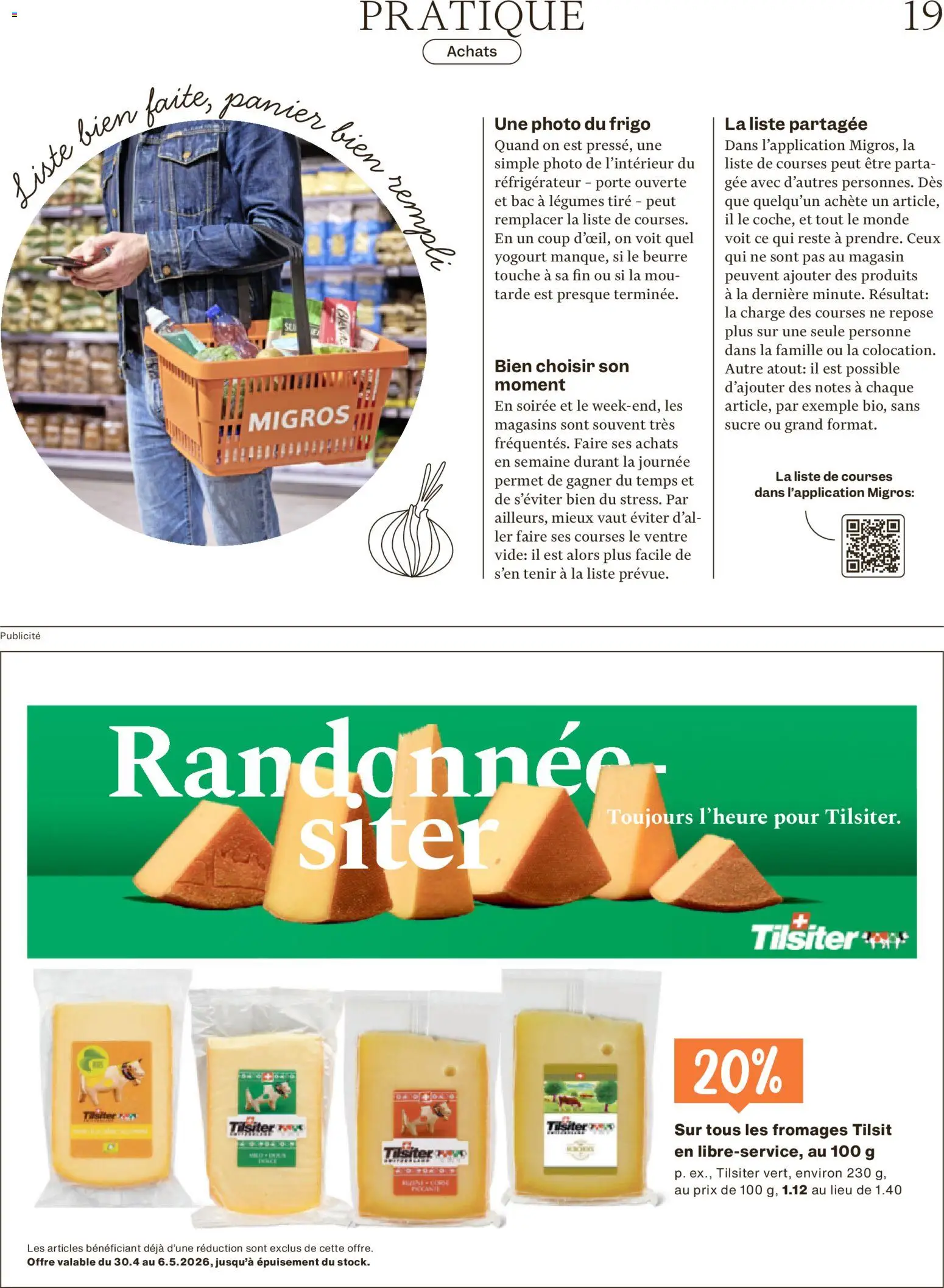 Migros aktionen Magazine FR – gültig ab 29.04.2026 | Seite: 19
