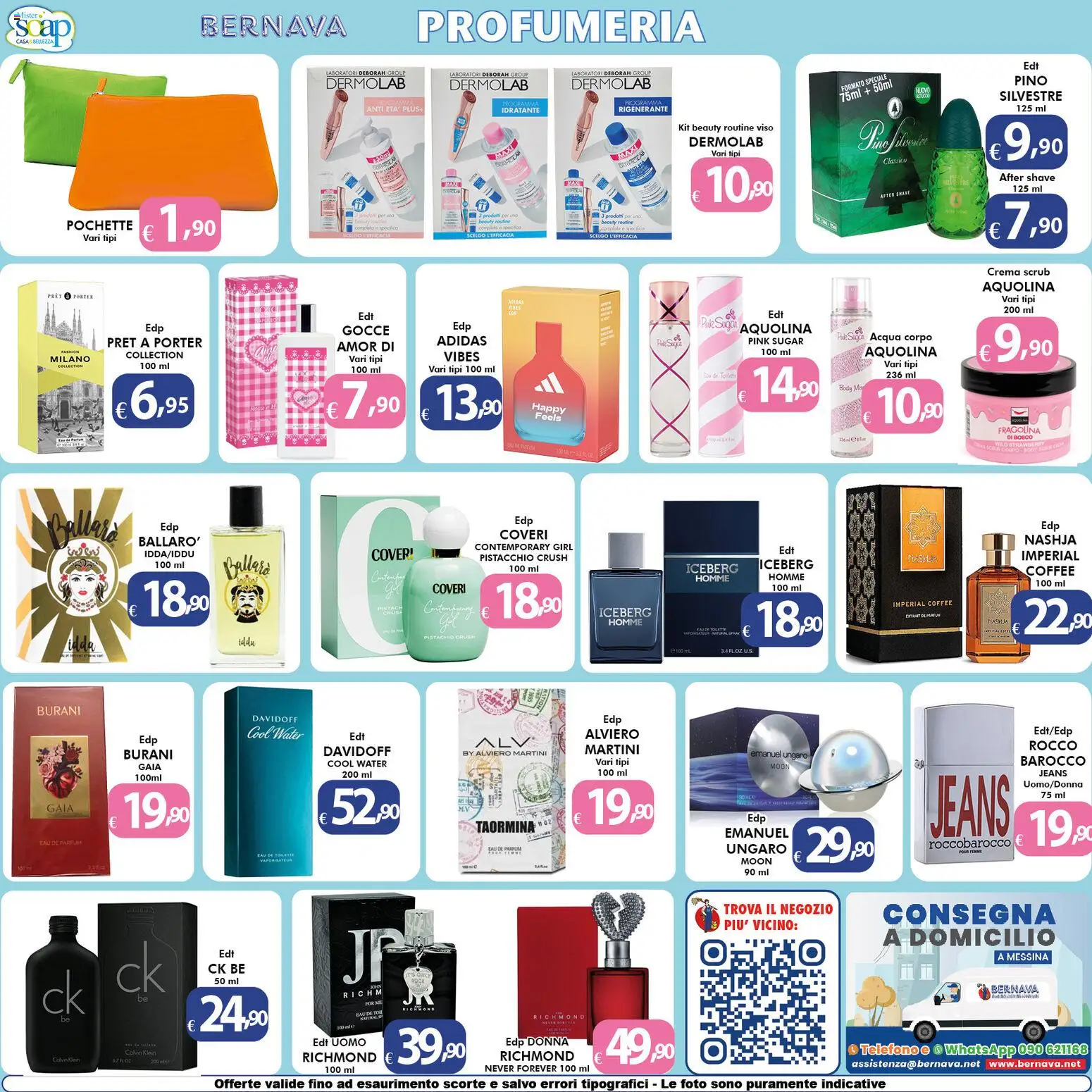 Volantino Bernava del 20.03.2026 | Pagina: 12 | Prodotti: Calice, Crema, Acqua, Telefono