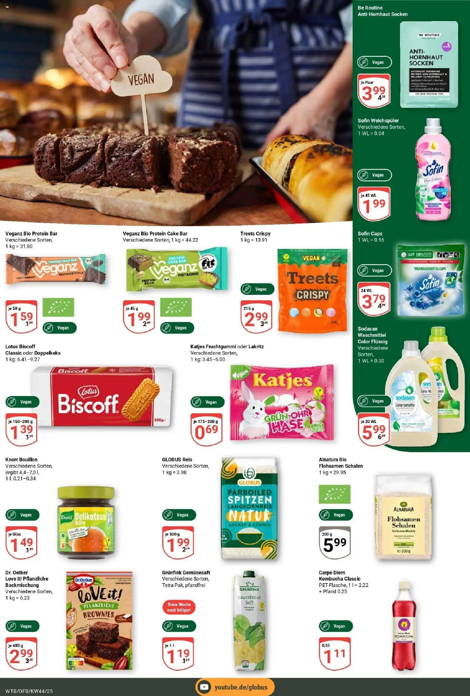 Globus prospekt Wächtersbach	 – gültig ab 26.10.2025 | Seite: 14 | Produkte: Knorr, Weichspüler, Waschmittel, Socken