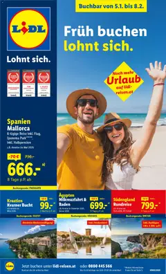 Lidl Frühbucher-Highlights ab 05.01.2026 gültig