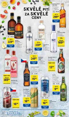 Náhled letáku Radegast Rázná 10, 0,5 l, sklo, záloha na láhev 3 Kč. od 15.04.2026 | Strana: 24