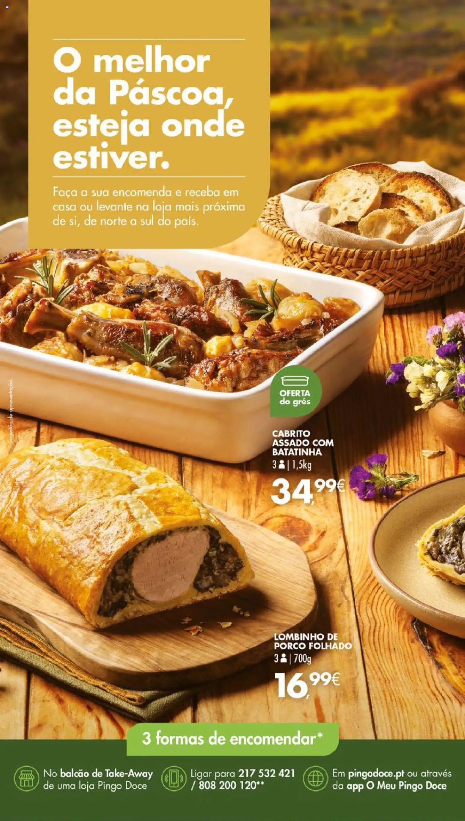 Pingo Doce folheto │ válido de 03.03.2026 | Página: 12 | Produtos: Faca, Puff, Cabrito