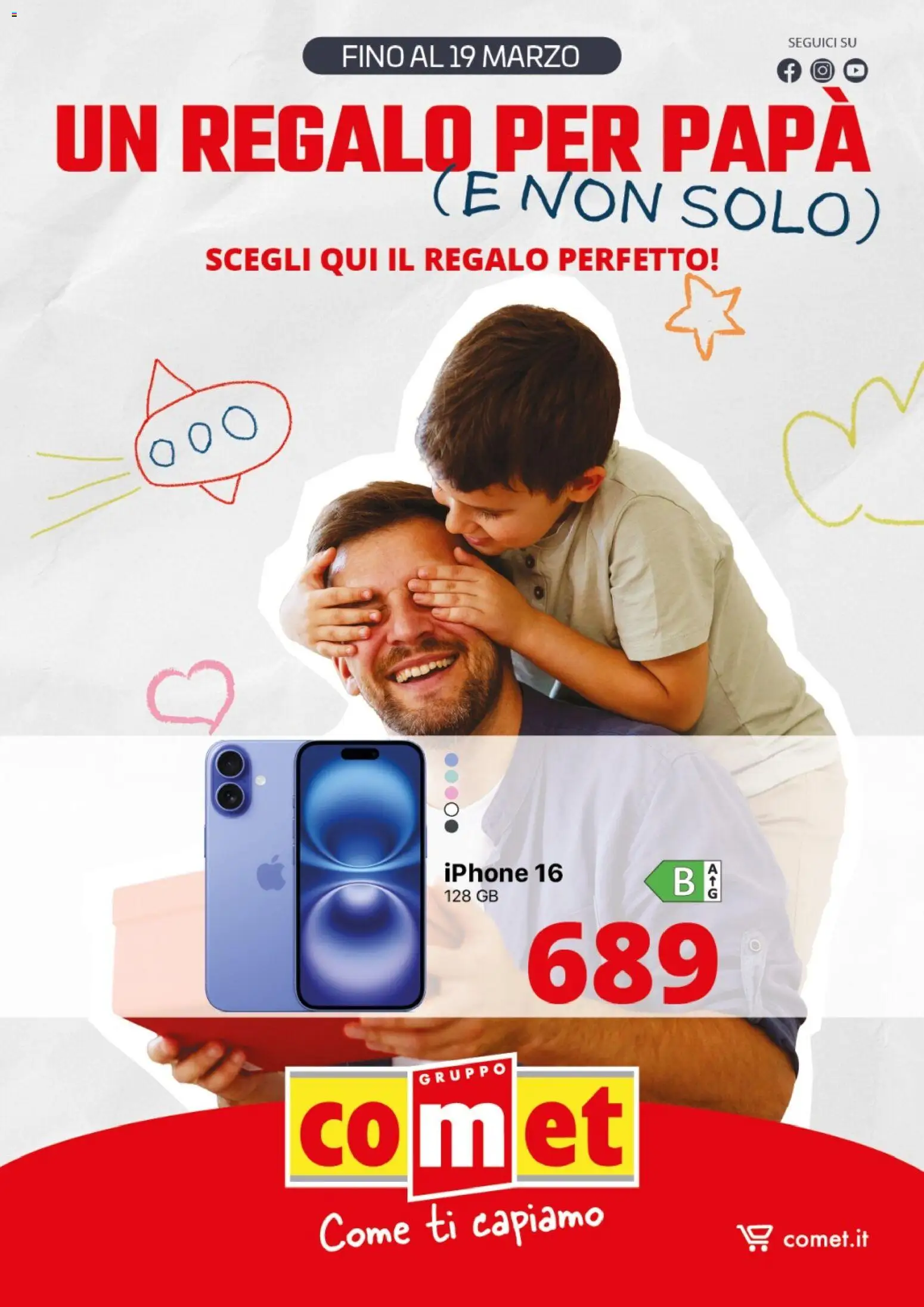 Volantino Comet del 10.03.2026 | Pagina: 1 | Prodotti: Iphone