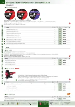 Rexel - Prévisualisation de Rexel - Brochure EPI, mesure, outillage, fixations et consommables valide à partir de 18.11.2025 | Page: 53 | Produits: Meuleuse, Interrupteur, Prise, Batterie