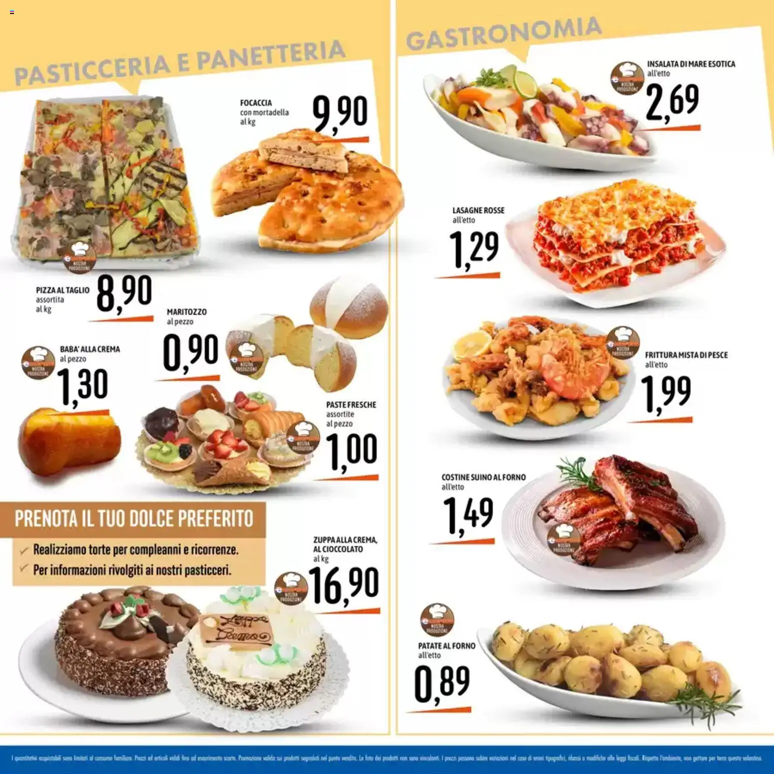 Volantino Emisfero del 20.04.2026 | Pagina: 12 | Prodotti: Pizza, Focaccia, Suino, Forno