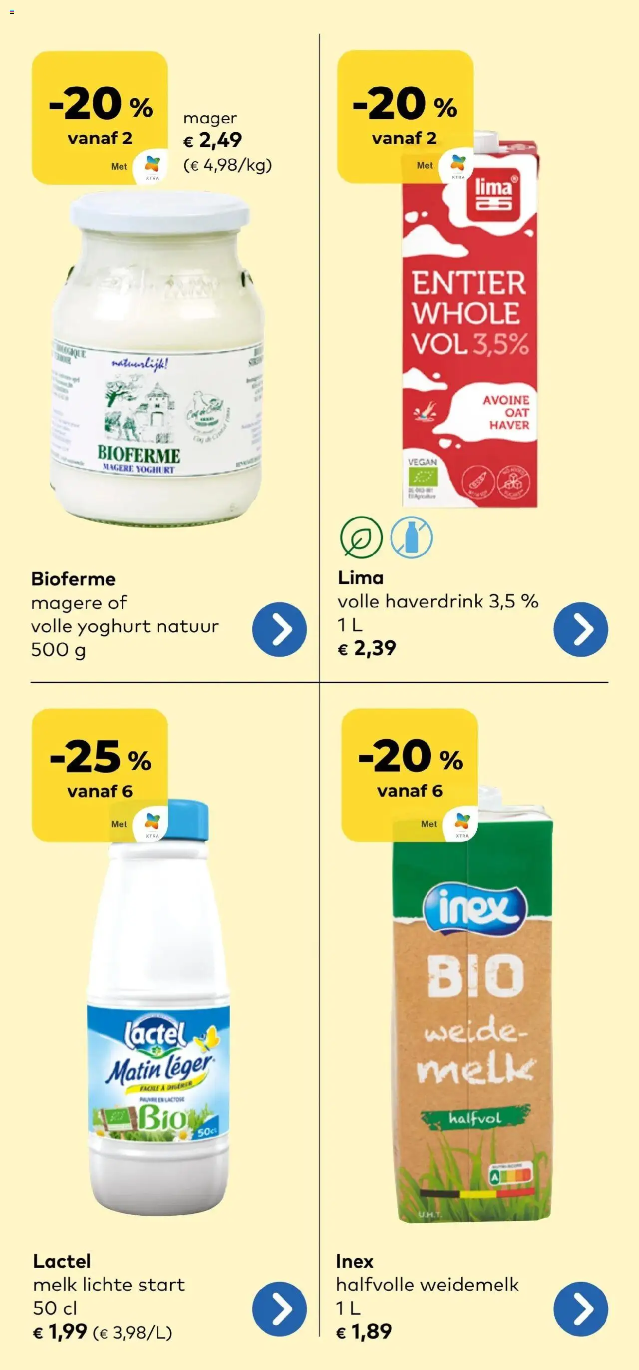  | Pagina: 6 | Producten: Haver, Melk, Yoghurt