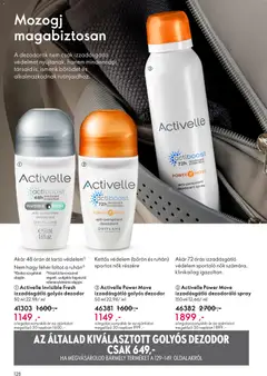 Katalógus Oriflame 2026/04 - amely érvényes a következő dátumtól: 04.03.2026 | Oldal: 128 | Termékek: Dezodor, Izzadásgátló