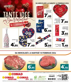 Anteprima del volantino CIOCCOLATINI LINDOR LINDT, vari tipi - 200 g valido a partire dal 04.02.2026 | Pagina: 8 | Prodotti: Suino, Tubo, Cioccolatini, Hamburger