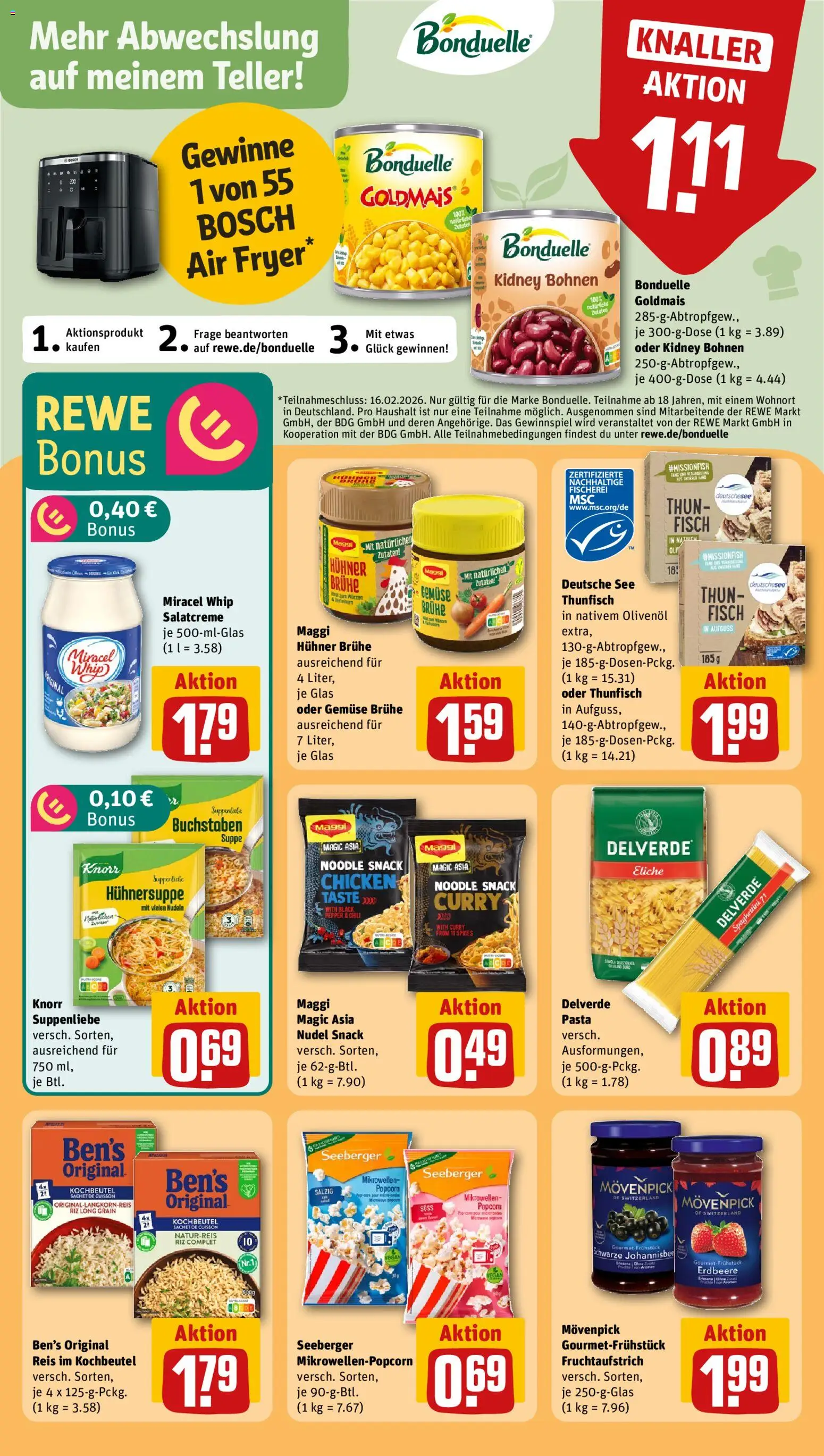 Rewe ihr Kaufpark Prospekt 	 – gültig ab 26.01.2026 | Seite: 20 | Produkte: Knorr, Gemüse, Pasta, Reis