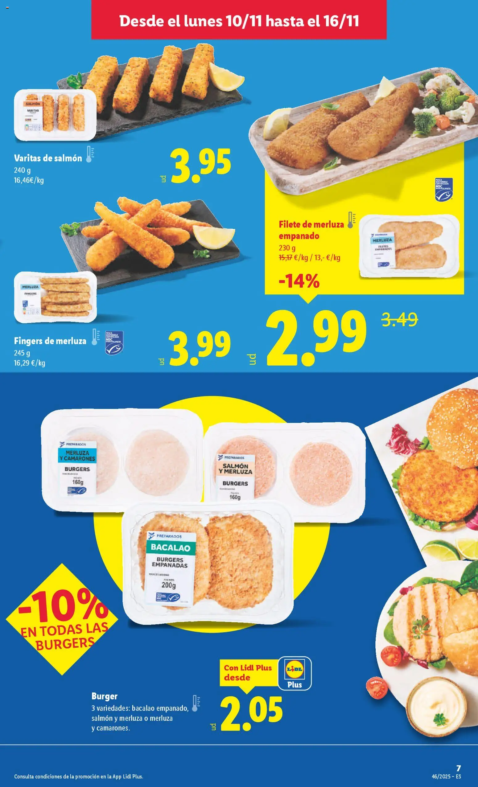 Lidl folleto │ válido desde el 10.11.2025 | Página: 9 | Productos: Filete