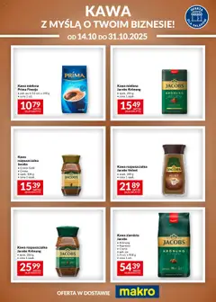 Pogląd oferty "Makro Gazetka - Kawa" - ważna od 14.10.2025