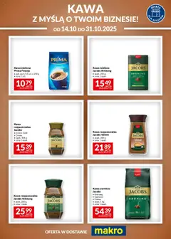 Pogląd oferty "Makro Gazetka - Kawa" - ważna od 14.10.2025