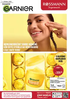 01.04.2026 tarihinden itibaren geçerli olan Rossmann kataloğu önizlemesi