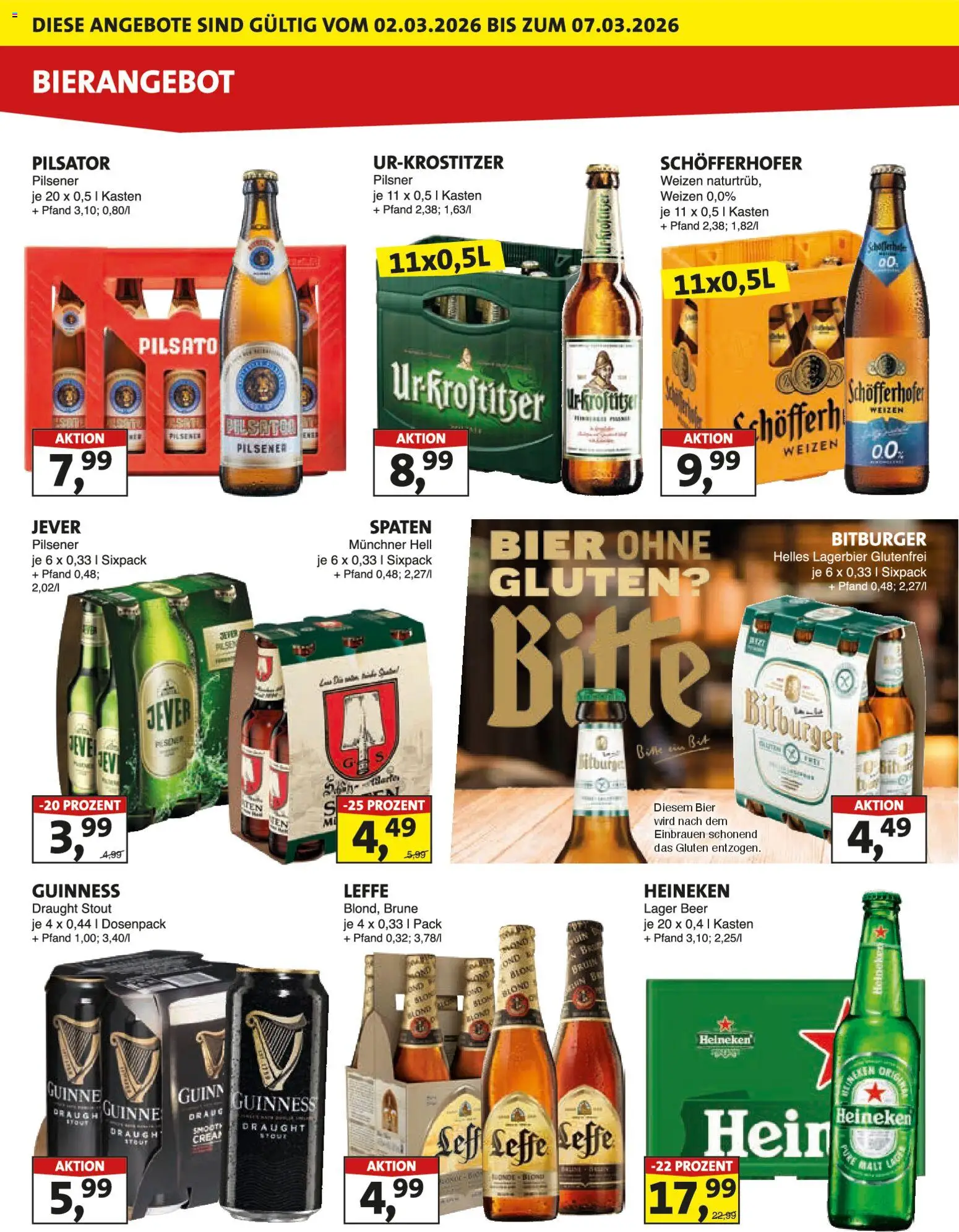 Lösch Depot Prospekt 	 – gültig ab 02.03.2026 | Seite: 2 | Produkte: Bitburger, Bier, Heineken, Jever