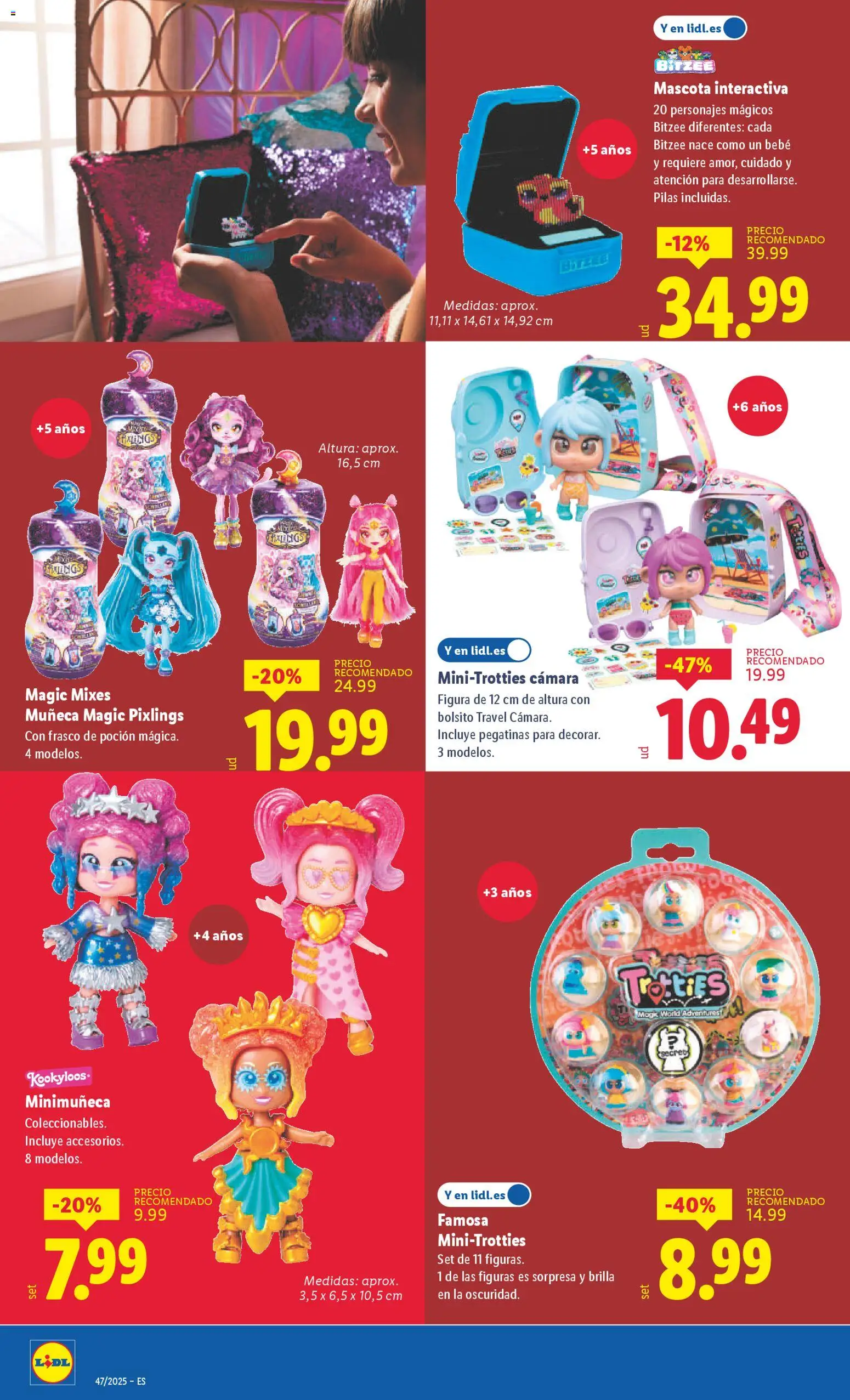 Lidl folleto de bazar │ válido desde el 17.11.2025 | Página: 16 | Productos: Muñeca, Cámara
