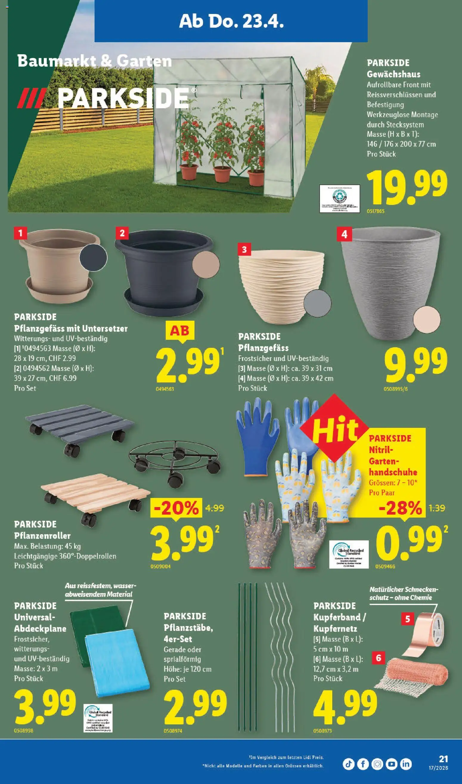 🛍️ Lidl aktionen ab 23.04.2026 » Entdecken Sie exklusive Rabatte und sparen Sie noch heute! 💰 | Schweiz
