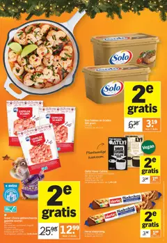 Super Choice geblancheerde gepelde scampi, Diepvries. Alle varianten, combineren mogelijk. Bijv. small size. 2 zakken van 500 gram. - Voorbeeld van een folder van Albert Heijn, geldig van 13.12.2025 | Pagina: 3