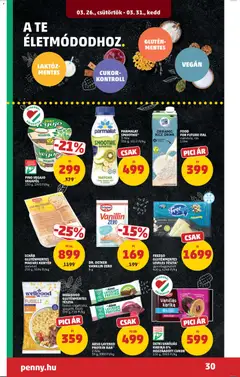 ABSO LAYERED PROTEIN BAR*, 2-féle, 50 g - amely érvényes a következő dátumtól: 26.03.2026 | Oldal: 34