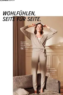 Coop City Aktionen Cashmere Kollektion ab 01.10.2025 gültig | Seite: 10 | Produkte: Pullover, Hose