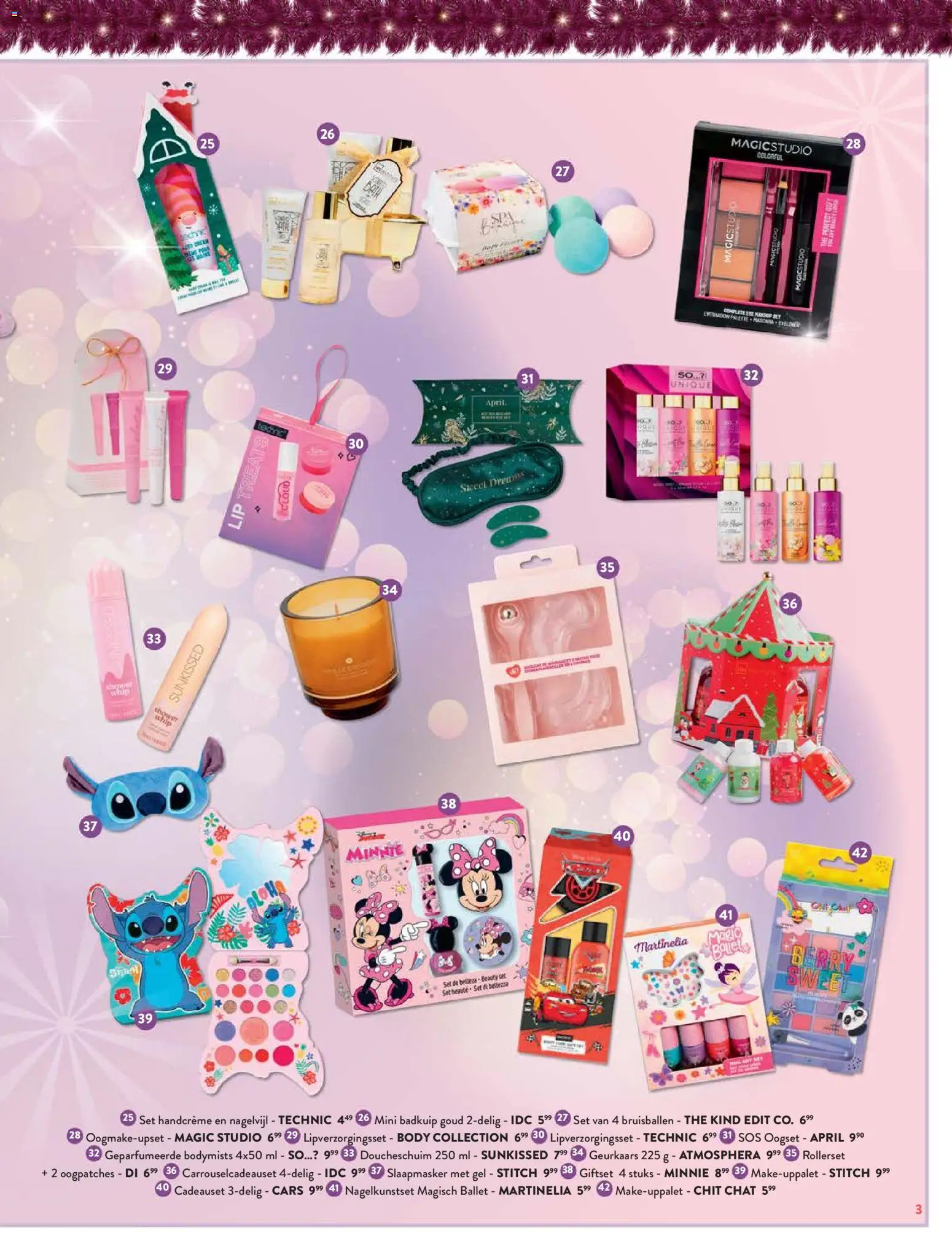 {H1} | Pagina: 3 | Producten: Gel, Handcrème, Slaapmasker