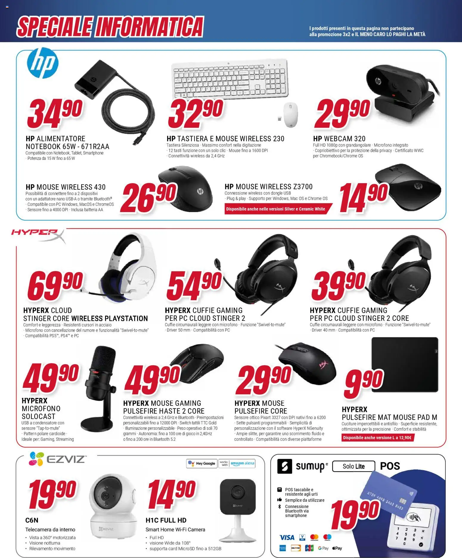 Volantino Trony del 30.10.2025 | Pagina: 40 | Prodotti: Notebook, Mouse, Cuffie, Batteria