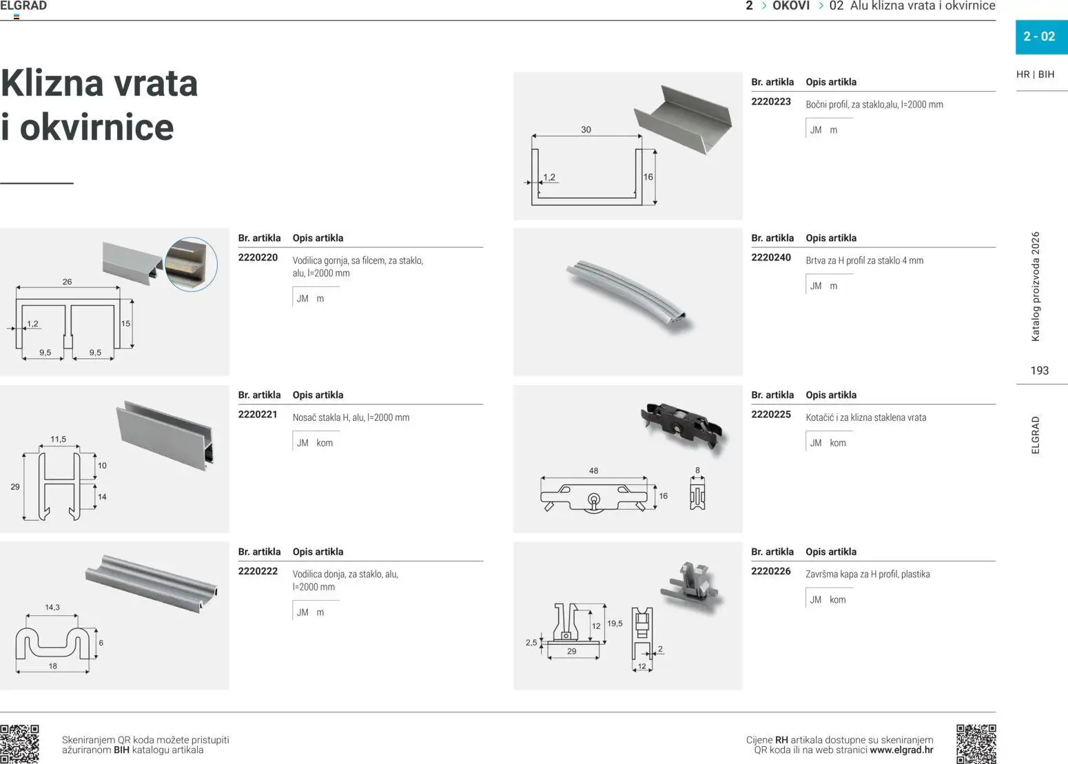 Elgrad katalog | vrijedi od 02.02.2026 | Stranica: 12 | Proizvodi: Vrata, Kapa