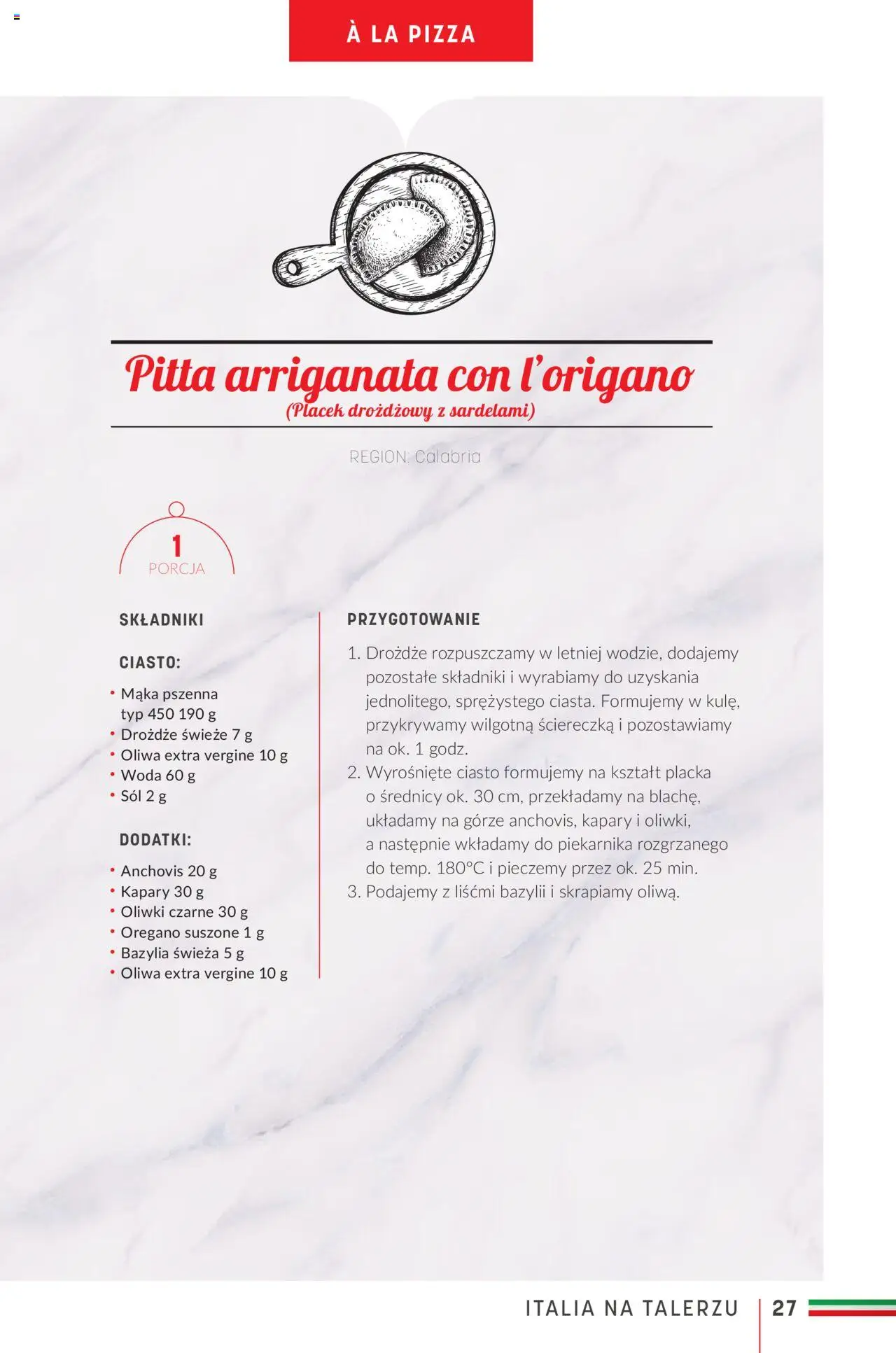 Makro Gazetka - Ebook kuchnia włoska od 16.05.2023 | Strona: 27 | Produkty: Oregano, Bazylia, Woda, Sól