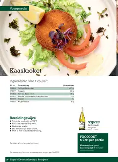 Sligro - M - Resto bistro favourite dish - Voorbeeld van een folder van Sligro, geldig van 08.10.2025 | Pagina: 20 | Producten: La, Kész piskótalap, Kapszulás kávé, Citroen