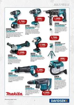 Davidsen - Julemesse Hurup gyldig fra 12.12.2025 | Side: 3 | Produkter: Batterier, Kuffert, Støvsuger, Batteri